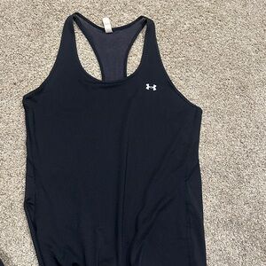 Under Armour Black Racerback Performance Tank Top
